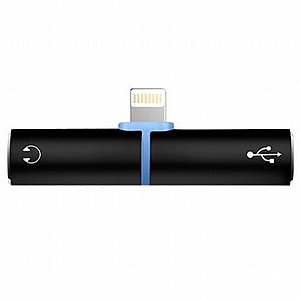 מתאם אוזניות מחיבור Lightning לחיבור 3.5mm + טעינה מדגם LS4 מבית HOCO עם חיבור Lightning מתאם אוזניות מחיבור Lightning לחיבור 3.5mm + טעינה מדגם LS4 מבית HOCO עם חיבור Lightning