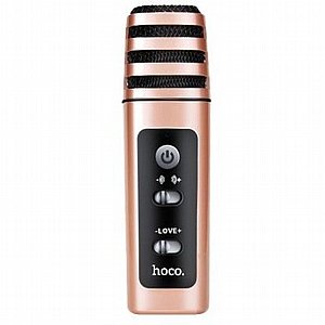מיקרופון מקצועי מדגם KTV Microphone Record מבית HOCO לטלפון סלולארי (מתאים לכל הדגמים) מיקרופון מקצועי מדגם KTV Microphone Record מבית HOCO לטלפון סלולארי (מתאים לכל הדגמים)