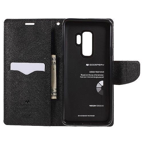 ����� ���� Fancy Diary ���� Mercury ������ ������� ����: Samsung Galaxy S9 Plus (��� Black)