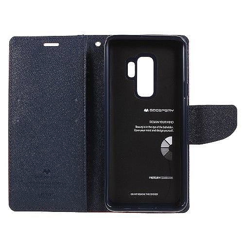 ����� ���� Fancy Diary ���� Mercury ������ ������� ����: Samsung Galaxy S9 (��� Dark Blue/Red)