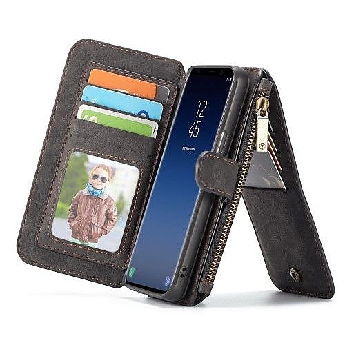 ����� ��� ���� Wallet Case Cover ���� CASEME ������ ������� ����: Samsung Galaxy S9 (���� 14 ���� ������� �����) - ��� ����