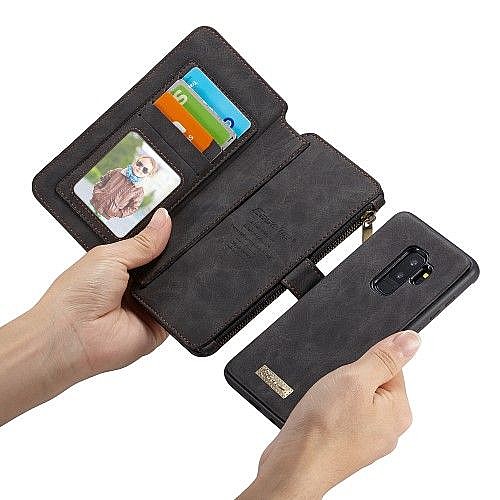 ����� ��� ���� Wallet Case Cover ���� CASEME ������ ������� ����: Samsung Galaxy S9 (���� 14 ���� ������� �����) - ��� ����