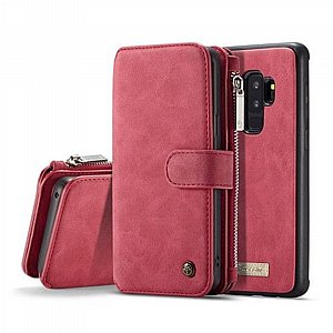 ����� ��� ���� Wallet Case Cover ���� CASEME ������ ������� ����: Samsung Galaxy S9 Plus (���� 14 ���� ������� �����) - ��� ����