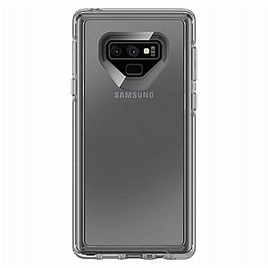 נרתיק קשיח מדגם Symmetry מבית OtterBox לטלפון סלולארי מדגם: Samsung Galaxy Note 9 (צבע שקוף) נרתיק קשיח מדגם Symmetry מבית OtterBox לטלפון סלולארי מדגם: Samsung Galaxy Note 9 (צבע שקוף)