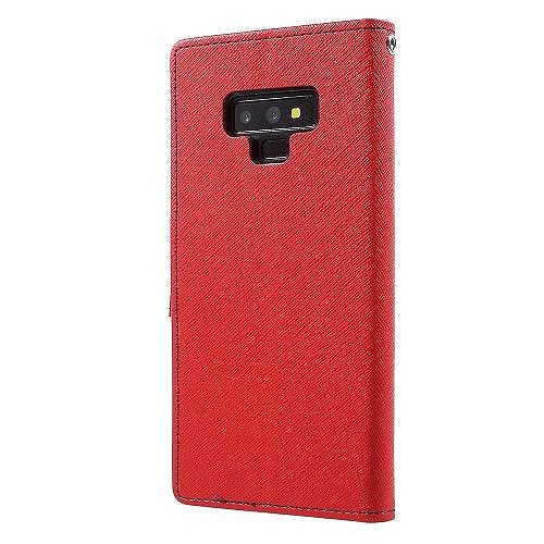 ����� ���� Fancy Diary ���� Mercury ������ ������� ����: Samsung Galaxy Note 9 (��� Dark Blue/Red)