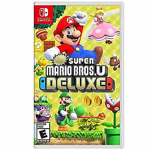 משחק Super Mario Bros U Deluxe לקונסולת משחק Nintendo Switch משחק Super Mario Bros U Deluxe לקונסולת משחק Nintendo Switch