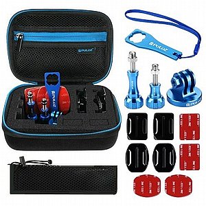 ערכת אביזרים 13 ב 1 מדגם Combo Kits PKT14 מבית PULUZ למצלמת אקסטרים GoPro ערכת אביזרים 13 ב 1 מדגם Combo Kits PKT14 מבית PULUZ למצלמת אקסטרים GoPro