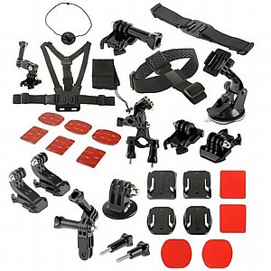 ערכת אביזרים 31 ב 1 מדגם Combo Kits PKT23 מבית PULUZ למצלמת אקסטרים GoPro ערכת אביזרים 31 ב 1 מדגם Combo Kits PKT23 מבית PULUZ למצלמת אקסטרים GoPro