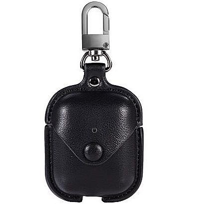 ����� ��� ���� Snap Fastener Hook Leather Case ���� LaTera �������� AirPods (��� ����)