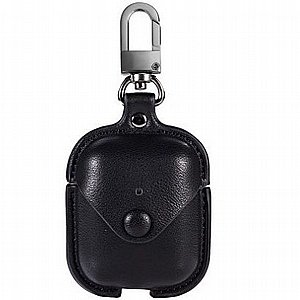 ����� ��� ���� Snap Fastener Hook Leather Case ���� LaTera �������� AirPods (��� ����)