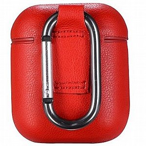 ����� ��� ���� Litchi Hook Keychain Leather Case ���� LaTera �������� AirPods (��� ����)