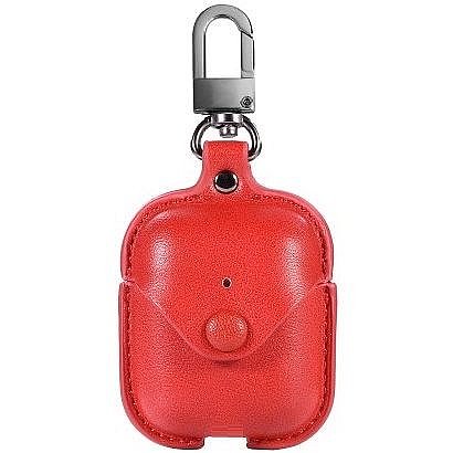 ����� ��� ���� Snap Fastener Hook Leather Case ���� LaTera �������� AirPods (��� ����)