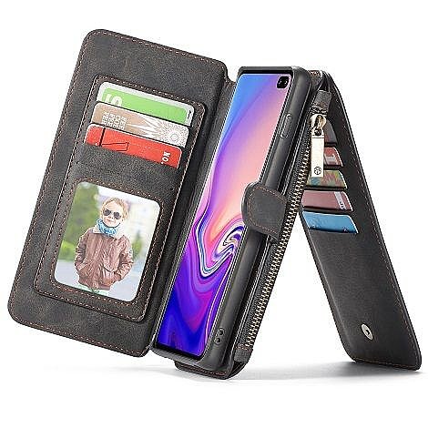 ����� ��� ���� Wallet Case Cover ���� CASEME ������ ������� ����: Samsung Galaxy S10e (���� 14 ���� ������� �����) - ��� ����