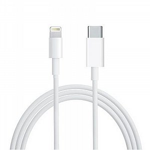 כבל העברת נתונים + טעינה מקורי מבית Apple מחיבור USB-C לחיבור Lightning (אורך הכבל 1 מטר) כבל העברת נתונים + טעינה מקורי מבית Apple מחיבור USB-C לחיבור Lightning (אורך הכבל 1 מטר)
