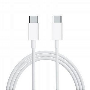 כבל העברת נתונים + טעינה מקורי מבית Apple מחיבור USB-C לחיבור USB-C (אורך הכבל 2 מטר) כבל העברת נתונים + טעינה מקורי מבית Apple מחיבור USB-C לחיבור USB-C (אורך הכבל 2 מטר)