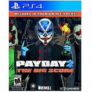 משחק Payday 2 The Big Score לקונסולת משחק PlayStation 4 משחק Payday 2 The Big Score לקונסולת משחק PlayStation 4
