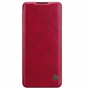 נרתיק עור מדגם Qin Wallet Case מבית NILLKIN לטלפון סלולארי מדגם: OnePlus 8 (צבע אדום) נרתיק עור מדגם Qin Wallet Case מבית NILLKIN לטלפון סלולארי מדגם: OnePlus 8 (צבע אדום)