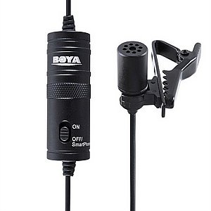מיקרופון מדגם Clip On Mini מבית BOYA לטלפון סלולארי (מתאים לכל הדגמים) מיקרופון מדגם Clip On Mini מבית BOYA לטלפון סלולארי (מתאים לכל הדגמים)