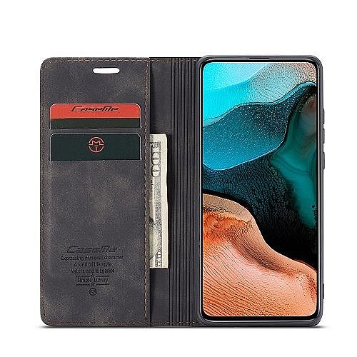 ����� ��� ���� Leather Case ���� CASEME ������ ������� ����: Xiaomi Poco F2 Pro (��� ����)