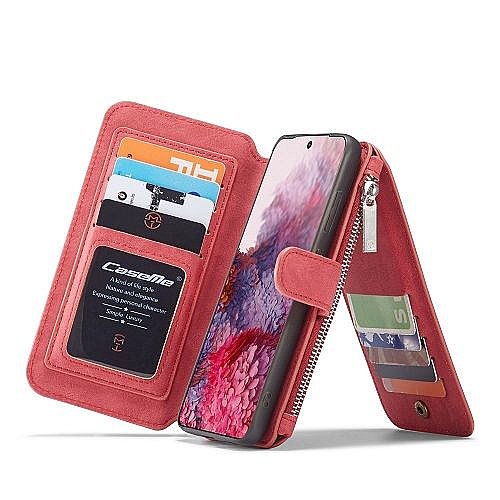 ����� ��� ���� Wallet Case Cover ���� CASEME ������ ������� ����: Samsung Galaxy S20 (���� 14 ���� ������� �����) - ��� ����