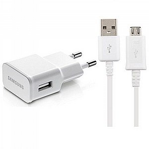 מטען בית מקורי מבית Samsung לטלפון סלולארי עם חיבור Micro USB (מטען 5V-2A) מטען בית מקורי מבית Samsung לטלפון סלולארי עם חיבור Micro USB (מטען 5V-2A)