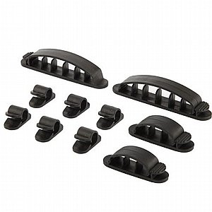 מארגן / סדרן כבלים 10 ב 1 מדגם Plastic Flexible Cable Organizer מבית LaTera מארגן / סדרן כבלים 10 ב 1 מדגם Plastic Flexible Cable Organizer מבית LaTera