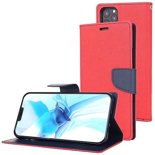����� ���� Fancy Diary ���� Mercury ������ ������� ����: iPhone 12 mini (��� Dark Blue/Red)