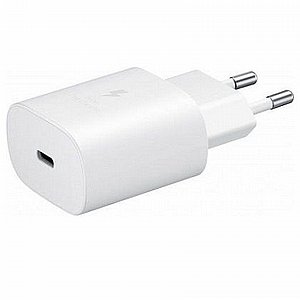 מתאם / מטען USB לבית מקורי מבית Samsung עם חיבור TYPE C (מטען 9V-25W) - צבע לבן מתאם / מטען USB לבית מקורי מבית Samsung עם חיבור TYPE C (מטען 9V-25W) - צבע לבן