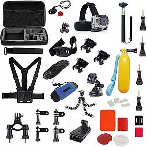 ערכת אביזרים 39 ב 1 מדגם Combo Kits PKT07 מבית PULUZ למצלמת אקסטרים GoPro ערכת אביזרים 39 ב 1 מדגם Combo Kits PKT07 מבית PULUZ למצלמת אקסטרים GoPro