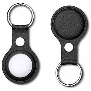 ����� ������ ���� ��� ���� PU Leather Keychain Case ���� LaTera ��� ���� AirTag (��� ����)