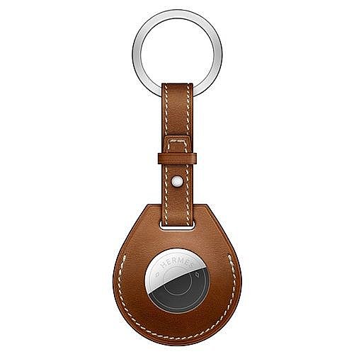 ����� ������ ���� ���� Genuine Leather Keychain Case ���� JIUYU ��� ���� AirTag (��� ���)