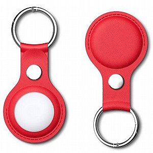 ����� ������ ���� ��� ���� PU Leather Keychain Case ���� LaTera ��� ���� AirTag (��� ����)