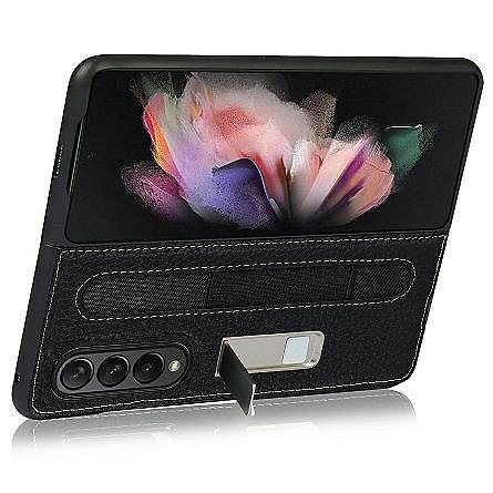 ����� ��� ���� FLIP CASE ���� BLACK ������ ������� ����: Samsung Galaxy Z Fold 3 (���� ���� ���) - ��� ����