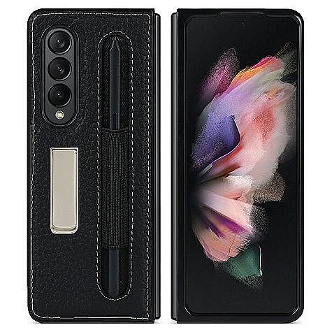 ����� ��� ���� FLIP CASE ���� BLACK ������ ������� ����: Samsung Galaxy Z Fold 3 (���� ���� ���) - ��� ����