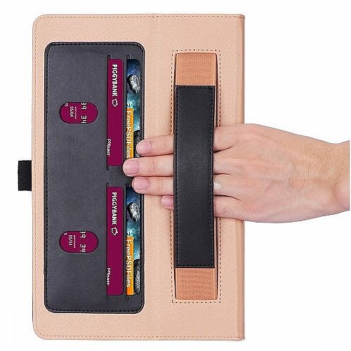 ����� ��� ���� ���� ������ ���� Leather Case with Hand Strap ���� LaTera ����� ��� ����: Samsung Galaxy Tab S7 FE (��� ����)