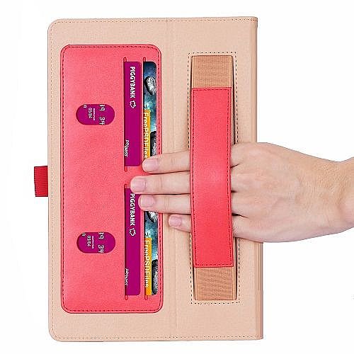 ����� ��� ���� ���� ������ ���� Leather Case with Hand Strap ���� LaTera ����� ��� ����: Samsung Galaxy Tab S7 FE (��� ����)