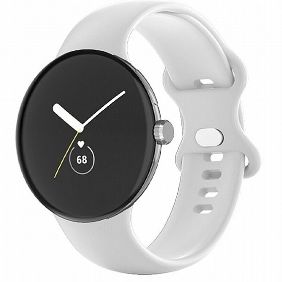 ����� ������� ���� Single Color Silicone Band ���� LaTera ����� ��� ����: Google Pixel Watch (��� Yellow)