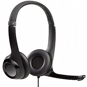 אוזניות עם מיקרופון מדגם H340 מבית Logitech אוזניות עם מיקרופון מדגם H340 מבית Logitech