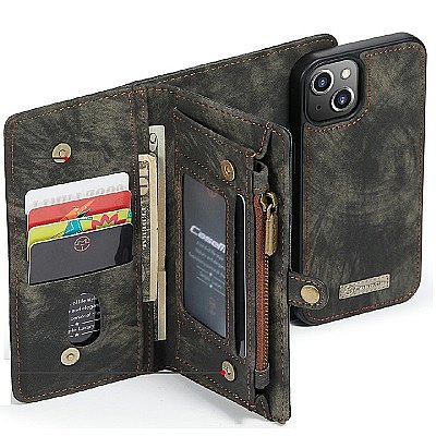 ����� ��� ���� Wallet Case Cover ���� CASEME ������ ������ ����: iPhone 13 Pro (���� 14 ���� ������� �����)