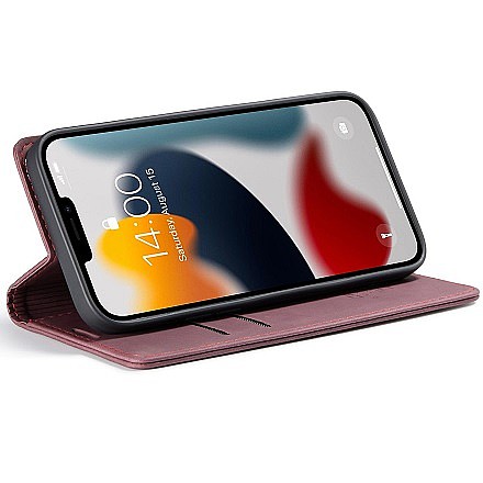 ����� ��� ���� Leather Case ���� CASEME ������ ������ ����: iPhone 13 Pro Max (��� ����)