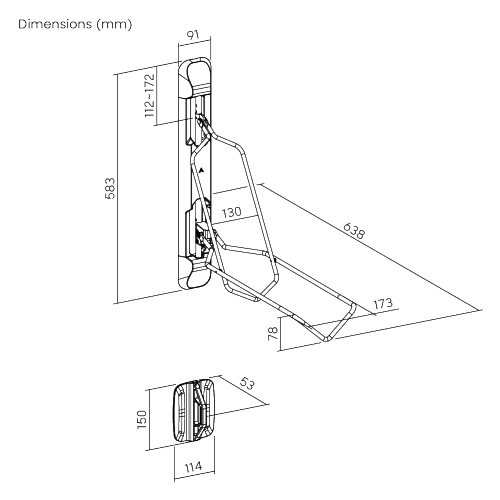 ���� ����� �������� ���� LBS-05 ���� BRATECK 