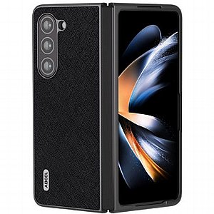 ����� ���� ����  Genuine Leather Luolai ���� Abeel ������ ������ ����: Samsung Galaxy Z Fold 5 (��� ����)