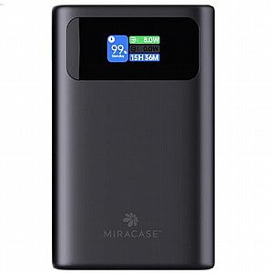 סוללת גיבוי בנפח 20,000mAh מדגם Power Bank מבית Miracase סוללת גיבוי בנפח 20,000mAh מדגם Power Bank מבית Miracase