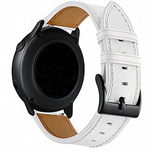 רצועת עור מדגם Runner First Leather Band מבית LaTera לשעון חכם (צבע Black) - 20mm רצועת עור מדגם Runner First Leather Band מבית LaTera לשעון חכם (צבע Black) - 20mm
