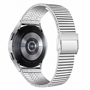 רצועת מתכת מדגם Double Safety Buckle Steel Band מבית LaTera לשעון חכם (צבע Rose Gold) - 20mm רצועת מתכת מדגם Double Safety Buckle Steel Band מבית LaTera לשעון חכם (צבע Rose Gold) - 20mm