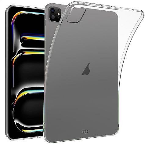 ����� ������� ���� Silicon Case ���� BLACK ����� ��� ����: iPad Pro 13 2024