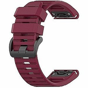 ����� ������� ����  Silicone Band ���� LaTera ����� ��� ����: Garmin Fenix 8 43mm (��� Red)