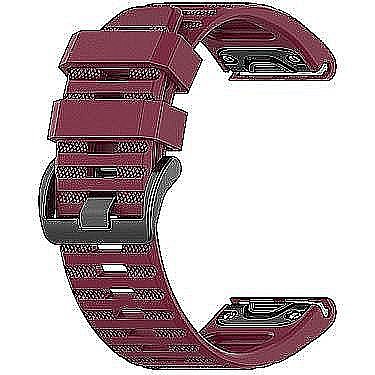 ����� ������� ����  Silicone Band ���� LaTera ����� ��� ����: Garmin Fenix 8 47mm (��� Red)
