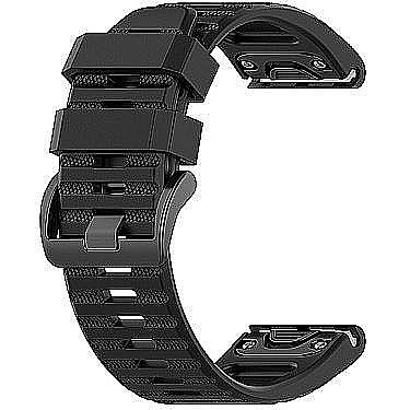 ����� ������� ����  Silicone Band ���� LaTera ����� ��� ����: Garmin Fenix 8 43mm (��� Black)