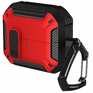 נרתיק קשיח מדגם Defender Case מבית LaTera לאוזניות Samsung Galaxy Buds 3 / Buds 3 Pro (צבע שחור) נרתיק קשיח מדגם Defender Case מבית LaTera לאוזניות Samsung Galaxy Buds 3 / Buds 3 Pro (צבע שחור)